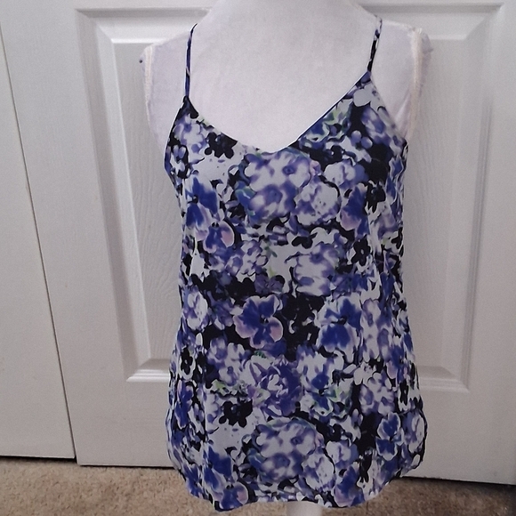 Express Reversible Floral Tank Top/Cami - Picture 1 of 6